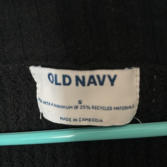 Women's Black Sweater Cardigan - Picture 2 of 3